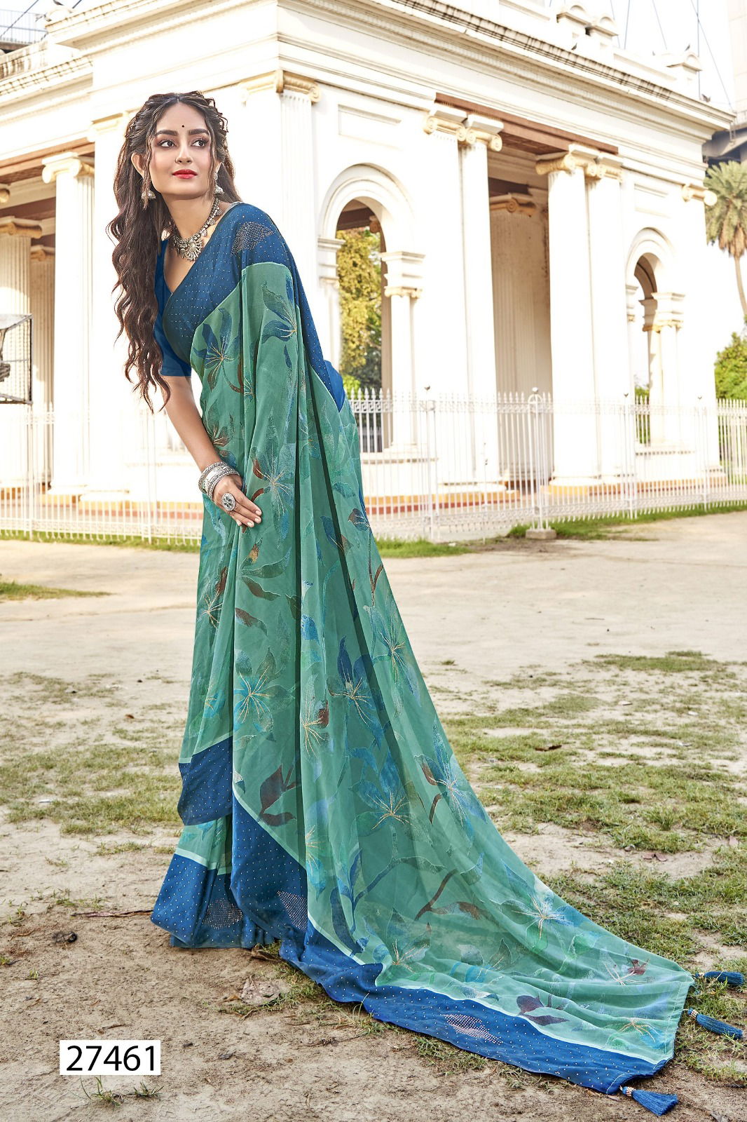 Annara Vol 5 By Vallabhi Printed Georgette Sarees Wholesale Price In Surat